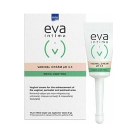 Intermed Eva Intima Meno-Control Vaginal Cream 10x5gr Pre-Filled Applicators