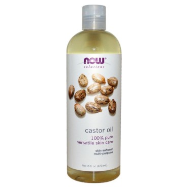 Now Foods Castor Oil 100% Pure 475ml