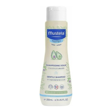 Mustela Gentle Shampoo Με Αβοκάντο Βιολογικής Καλλιέργειας 200 ml