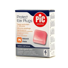 Pic Solution Protect Ωτοασπίδες Σιλικόνης 6τμχ σε Ροζ Χρώμα