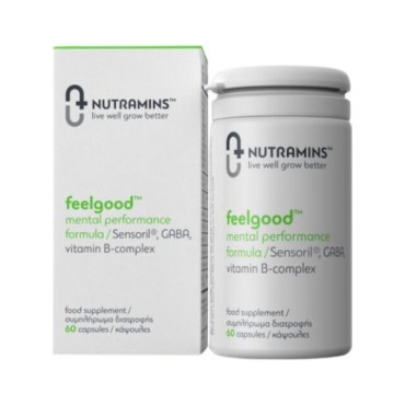 Nutramins Feelgood Mental Performance Formula 60 Caps