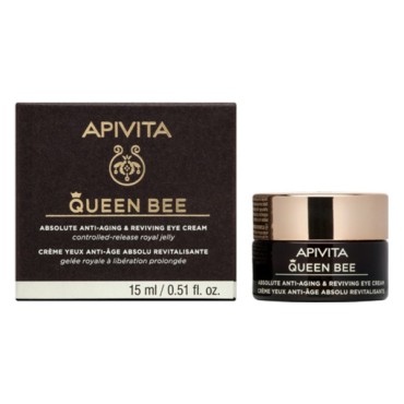Apivita Queen Bee Absolute Anti-Aging & Reviving Eye Cream 15ml