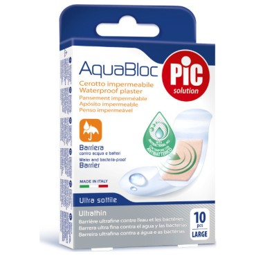 Pic Solution AquaBloc Waterproof UltraThin Strips Large 10τμχ
