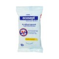Ecofarm Ecosept Antibacterial Wipes Lemon 15τμχ