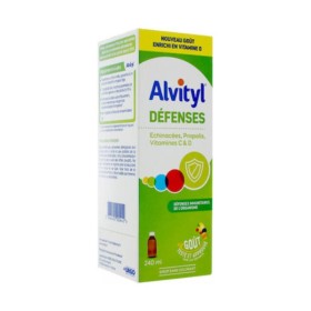 Alvityl Defenses Syrop Propolis, Vitamins C & D 240ml