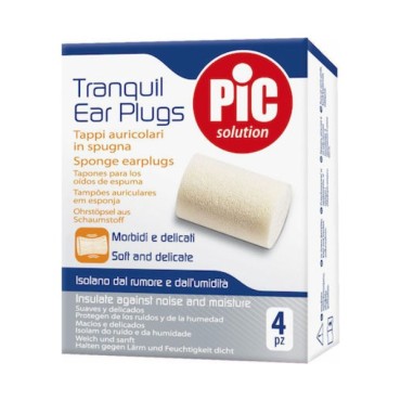 Pic Solution Tranquil Ωτοασπίδες σε Μπεζ Χρώμα 4τμχ