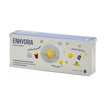 Epsilon Health Enhydria Με Γεύση Λεμόνι-Cola 6 Sachets x 15ml