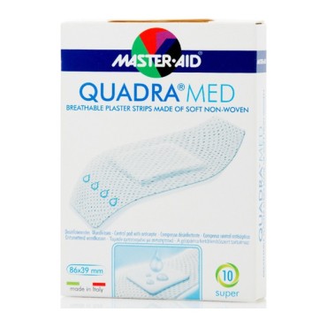 Master Aid Quadra Med Super 86 x 39mm 10τμχ