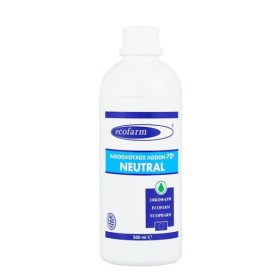 Ecofarm Οινόπνευμα 70 Αλκοολούχα Λοσιόν Neutral 500ml