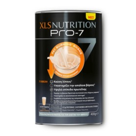 Omega Pharma XLS Medical Nutrition Pro-7 Fat Burning Shake Με Γεύση Βανίλια Λεμόνι 400gr