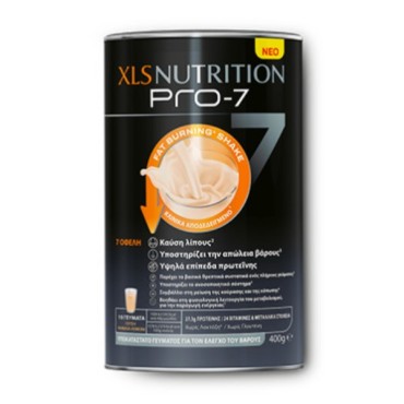 Omega Pharma XLS Medical Nutrition Pro-7 Fat Burning Shake Με Γεύση Βανίλια Λεμόνι 400gr