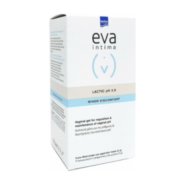 Intermed Eva Intima Lactic pH 3.8 Minor Discomfort 9Appl. X 5Gr