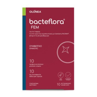 Olonea Bacteflora Fem x 10 Veggie Caps