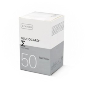 Glucocard Σ Ταινίες Μέτρησης Σακχάρου X 50Τμχ