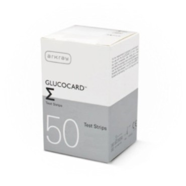 Glucocard Σ Ταινίες Μέτρησης Σακχάρου X 50Τμχ