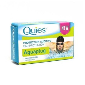 Quies Aquaplug Ωτοασπίδες Σιλικόνης Για Κολύμβηση 2 Τμχ