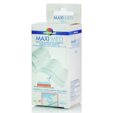Master Aid Maxi Med 50 X 8 cm (Λευκό)