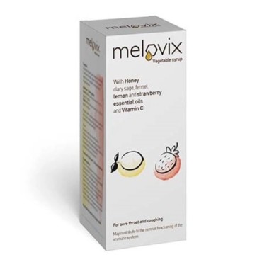 Melovix Φυτικό Σιρόπι Λεμόνι & Φράουλα 200ml