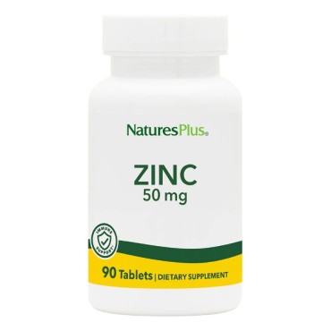Nature's Plus Zinc 50mg X 90 Caps