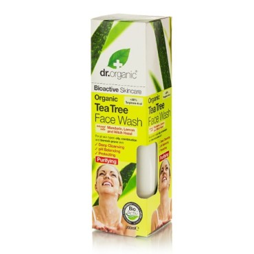Dr.Organic Tea Tree Face Wash 200 ml