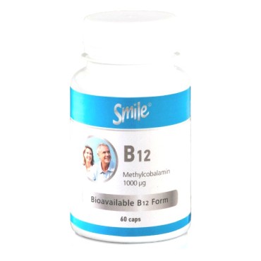 Smile B12 1000mg X 60 Caps
