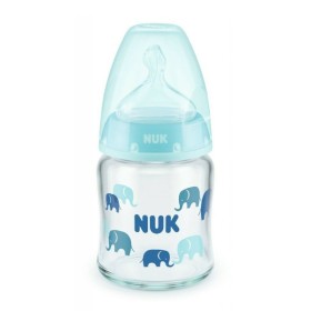Nuk First Choice Γυάλινο Μπιμπερό Θηλή Σιλικόνης 0-6m 120ml (10.747.117)