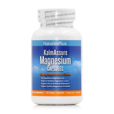 Nature's Plus KalmAssure Magnesium 120 Veg. Caps
