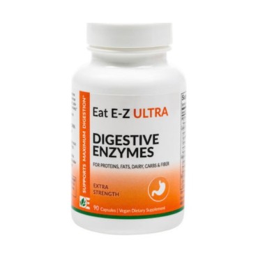Dynamic Enzymes Eat E-Z Digestive Ultra X 90 Veggie Caps