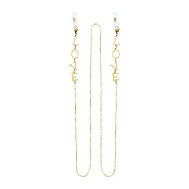 Medisei Dalee Love Αλυσίδα Γυαλιών σε Χρυσό Xρώμα