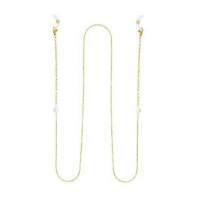 Medisei Dalee White Pearl Αλυσίδα Γυαλιών σε Χρυσό Xρώμα