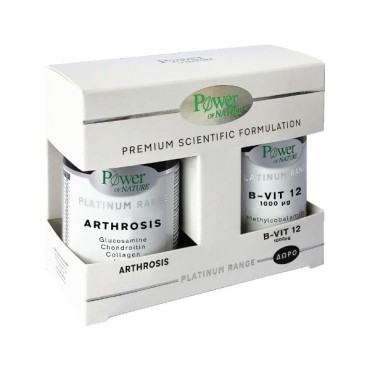 Power Of Nature Platinum Range Arthrosis 30 Tabs & Platinum Range B-Vit 12 20 Tabs