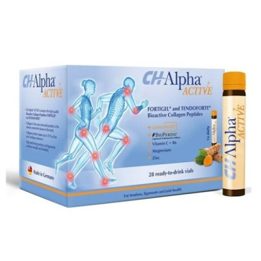 Ch Alpha Active Με Βιοενεργά Πεπτίδια Κολλαγόνου & Βιταμίνες 28φιαλίδια x 30ml