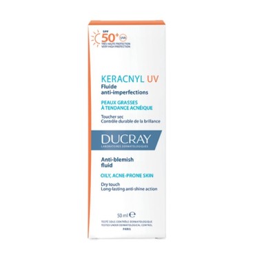 Ducray Kerancyl Αντηλιακό Προσώπου SPF50 50ml
