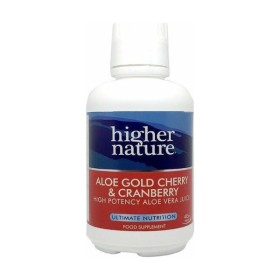 Higher Nature Aloe Gold Cranberry & Cherry Aloe Vera Juice 485ml