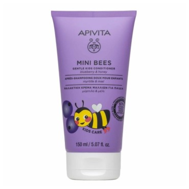 Apivita Mini Bees Gentle Kids Conditioner Με Μύρτιλο & Μέλι 150ml