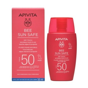 Apivita Bee Sun Safe Dry Touch Invisible Face Fluid SPF50 50ml
