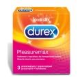 Durex Pleasure Max X 3 Τμχ