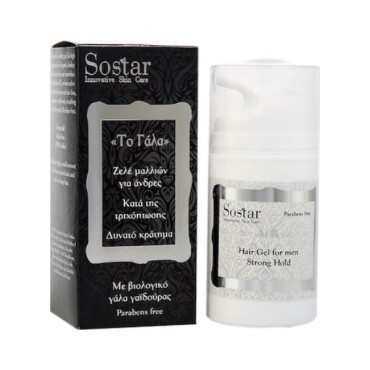 Sostar "Το Γάλα" Ζελέ Μαλλιών Για Άνδρες Κατά Της Τριχόπτωσης 75ml
