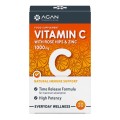 Agan Vitamin C 1000mg With Rose Hips & Zinc x 30 TR Tabs