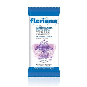Power Health Fleriana Υγρά Μαντηλάκια Για τα Χέρια 15 Τμχ