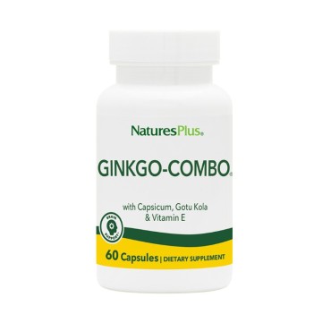 Nature's Plus Ginkgo Combo X 60 Veggie Caps