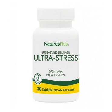 Nature's Plus Ultra Stress W/Iron S/R X 30 Tabs