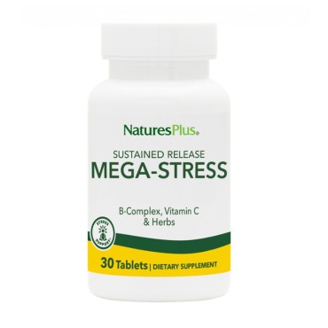 Nature's Plus Mega-Stress Complex S/R X 30 Tabs