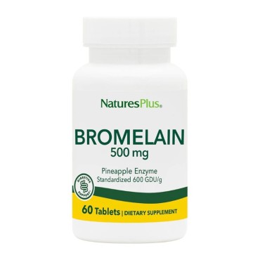 Nature's Plus Bromelain 500mg (Από Ανανά) X 60 Tabs