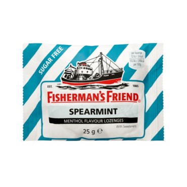 Fisherman's Friend Με Γεύση Δυόσμου Χωρίς Σάκχαρα 25 Gr