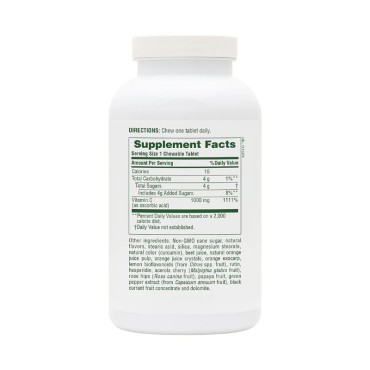 Nature's Plus Orange Juice C 1000 mg Chewable X 60 Tabs