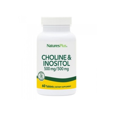 Nature's Plus Choline  Inositol 60 Tabs