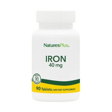 Nature's Plus Iron 40mg 90 tabs