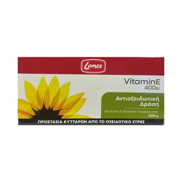 Lanes Vitamin E 400iu X 30 Caps