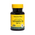 Nature's Plus Vitamin D3 400 IU Water-Dispersible X 90 Tabs